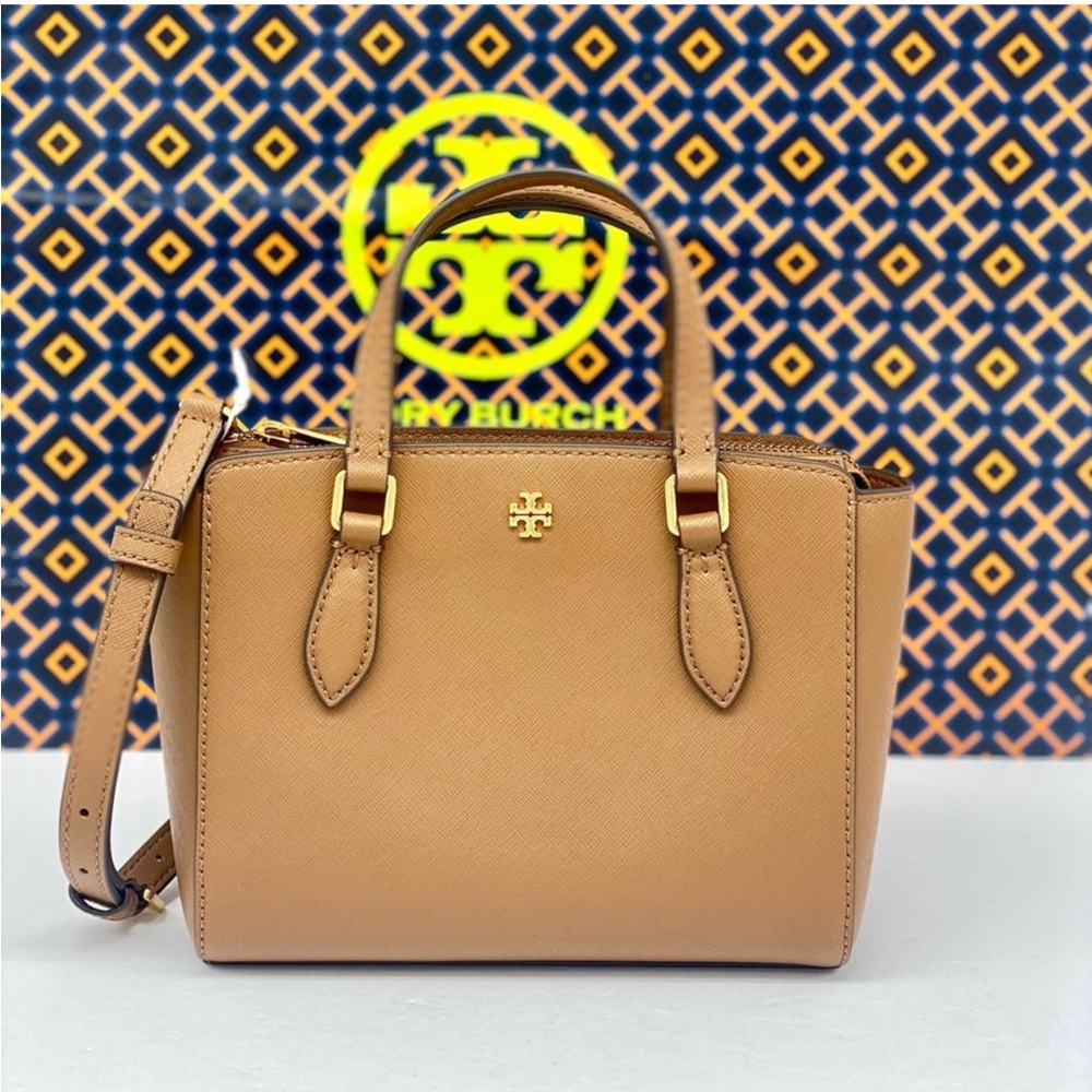 TORY BURCH EMERSON MINI NWT
TOP ZIP TOTE LEATHER CROSSBODY SATCHEL - Picture 9 of 15